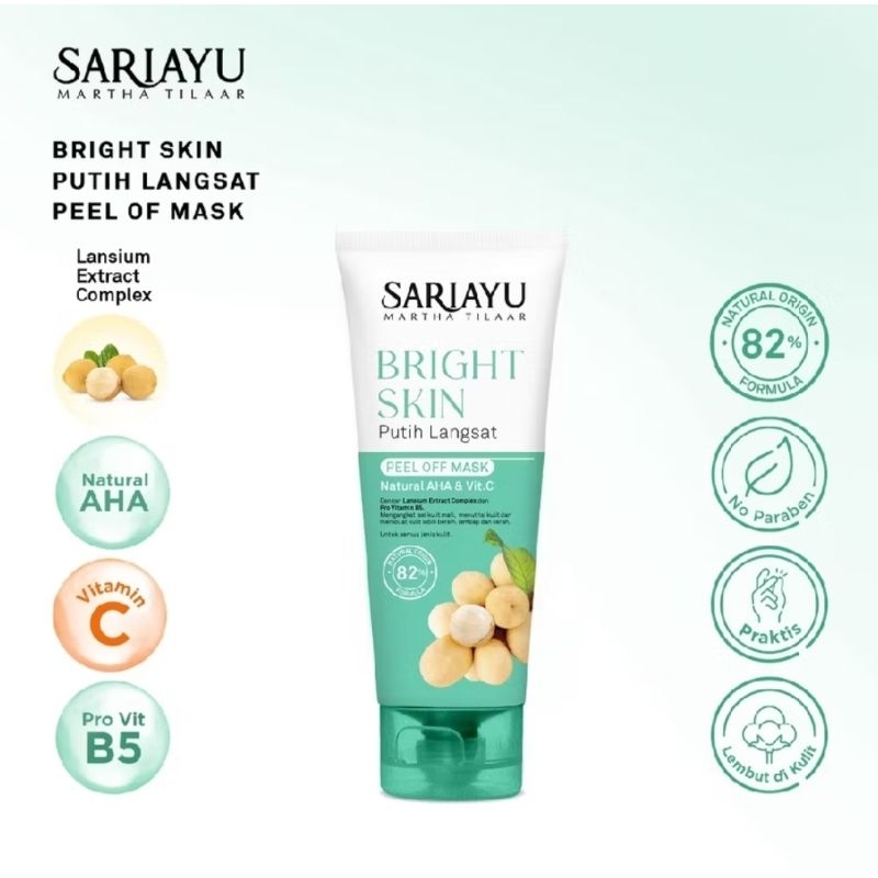 Sariayu Peel Off Mask / Masker Wajah