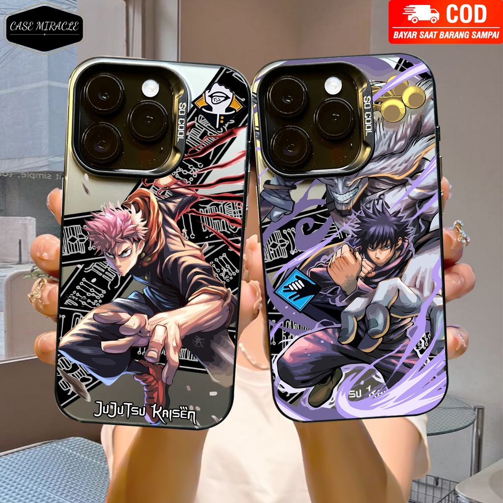 

CASE SAMSUNG A55 / A25 / A35 / A15 / A14 / A05S / A24 / A34 / A54 / A05 / A23 / A13 / A04S / A52 SO COOL HOLOGRAM PREMIUM MATTE - Motif JUTSU KAISEN - Softcase HYBRID IMD PLATE HOLOGRAM Cowo - Casing Glossy