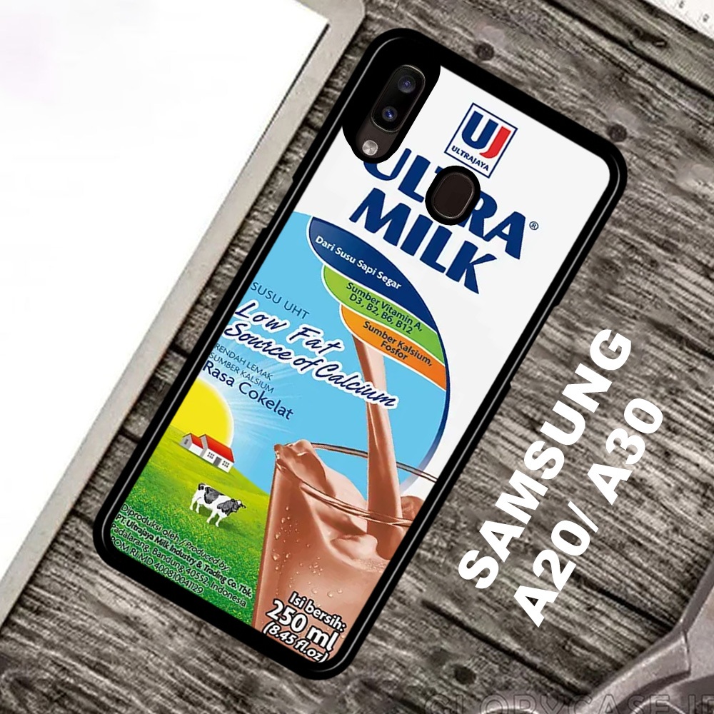 [A07] CASING ULTRA MILK SAMSUNG A20/ A30 CASE HANDPHONE SAMSUNG A20/ A30 CASING KEREN VIRAL CASE LUC
