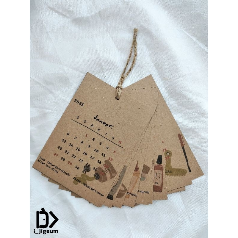 

2025 2024 Kalender Dinding Aesthetic | Vintage | Wall Calender2025