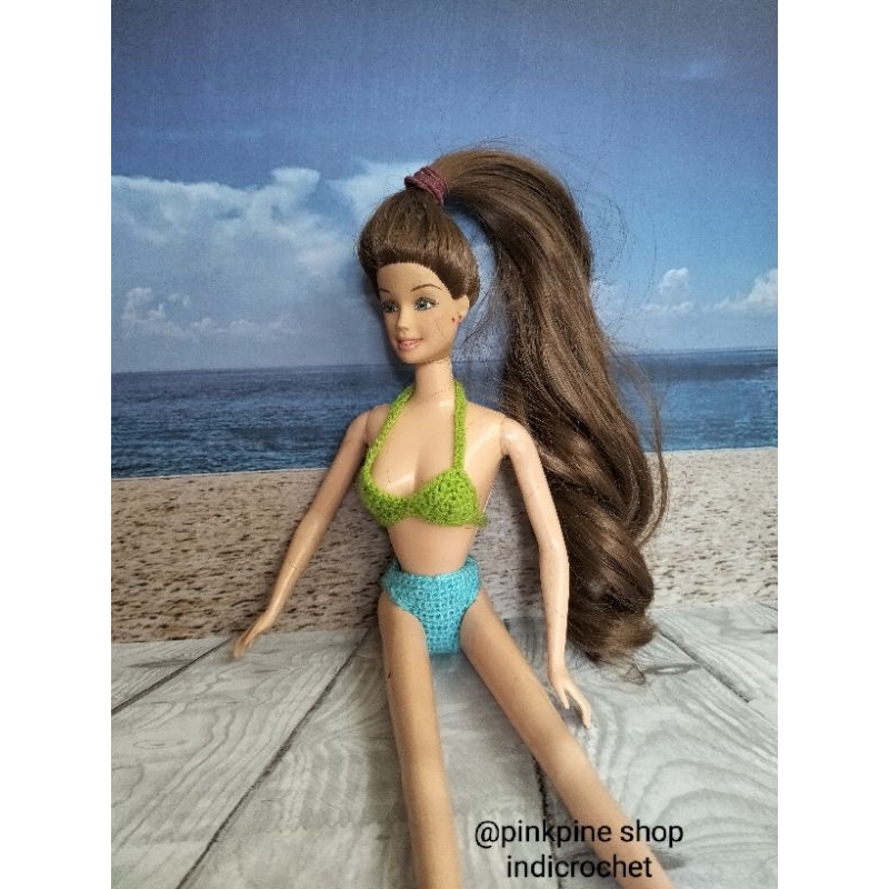 baju renang Barbie _indicrochet