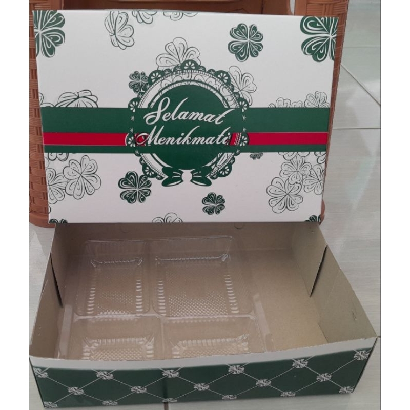 

Dus Nasi+Snack Motif Ukuran 18x25 Cm