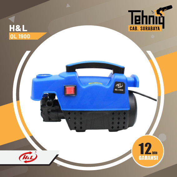 Mesin H&L Jet Cleaner QL 1900 / High Pressure H&L QL 1900