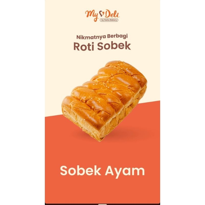 

Roti Sobek Aneka Isian My Deli By Swiss House Bakery Semarang Salatiga Solo