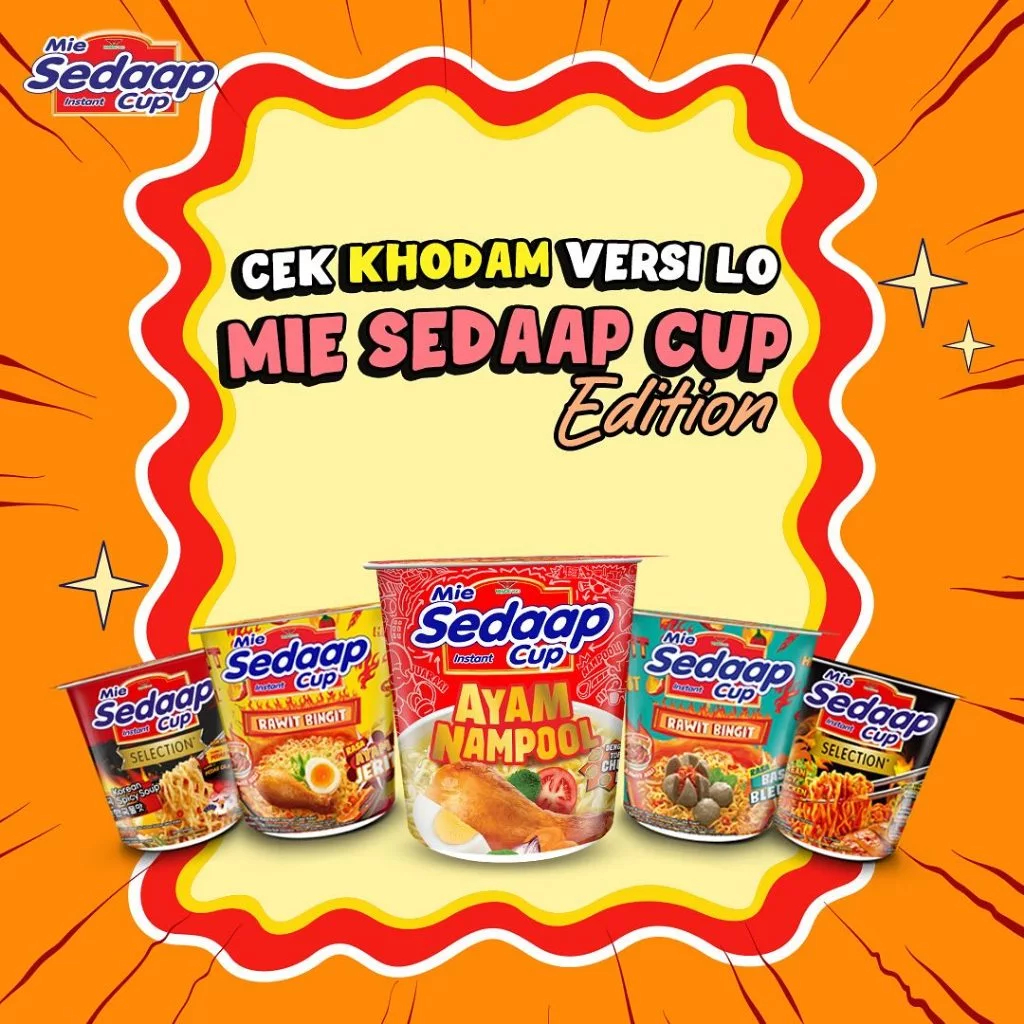 

Sedap cup kuah 77 gram 1 dus All Varian isi 12 pcs / karton /mie cup/mi instan