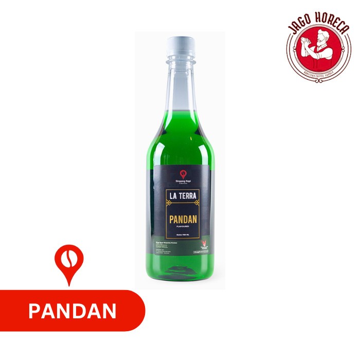 

La Terra Pandan Syrup - minuman sirup rasa pandan 750ml
