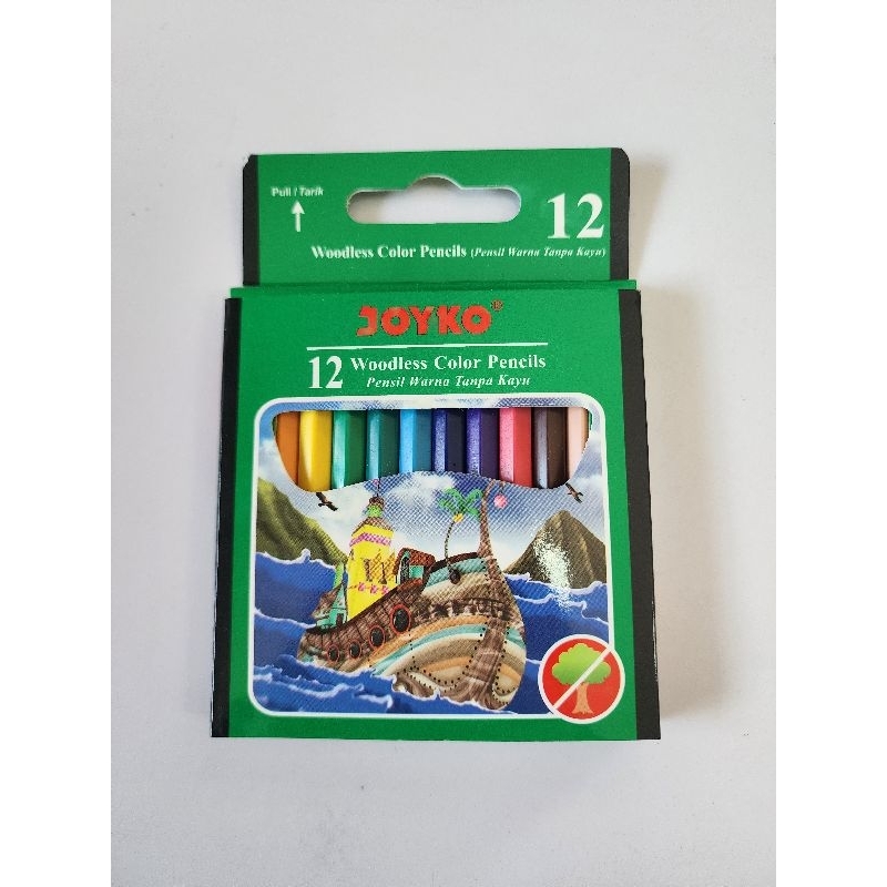 

PENSIL WARNA JOYKO CP-107 PENDEK [12WARNA]