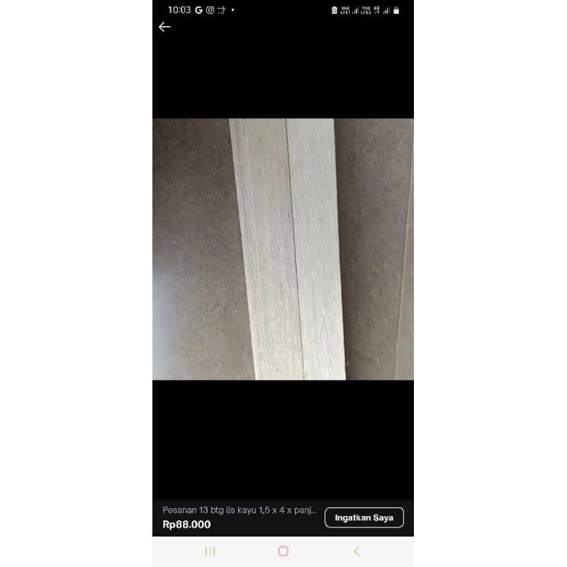 Pesanan 10 btg  kayu Meranti Tembalun 2,5 cm x 8 cm x panjan bervariasi dan 3 cm x 3 cm