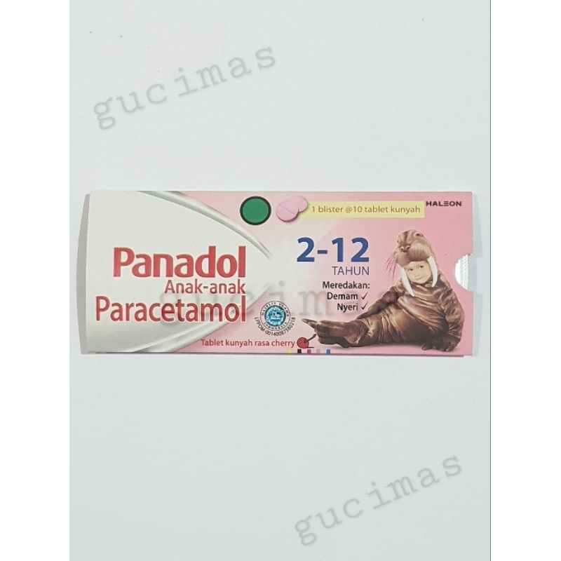 Panadol Anak - anak ( 10 Tablet Kunyah )