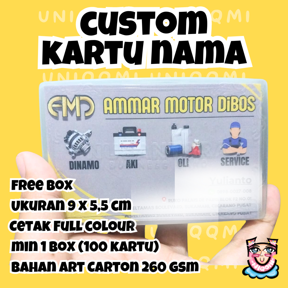 

KARTU NAMA/ NAMETAG/ID CARD