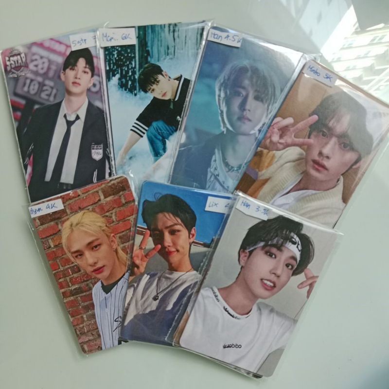 Stray Kids Photocard Set Unofficial SKZ pc poca unoff lomo lomocard