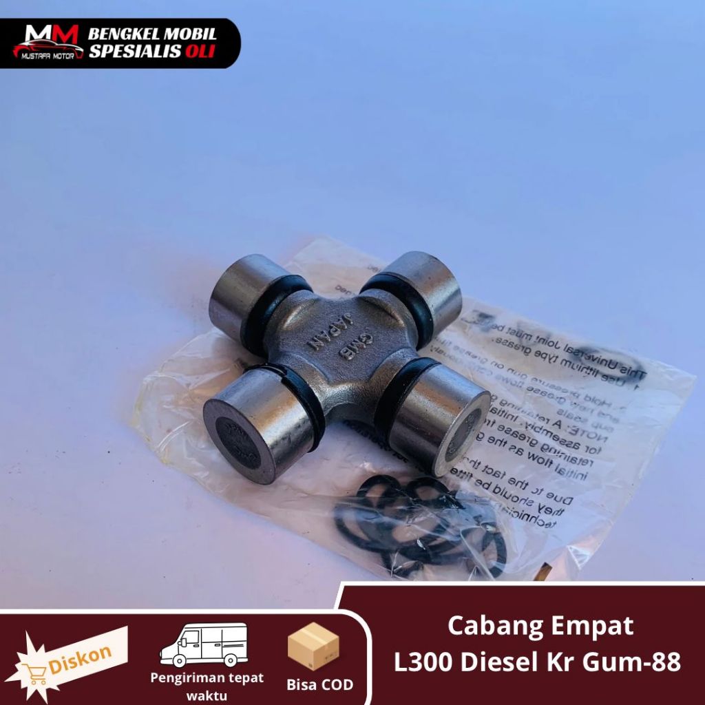 UNIVERSAL CROSS JOINT KOPEL - CABANG 4 - SIMPANG 4 L300 DIESEL L038 2.3 L039 GUM 88 GMB KOREA