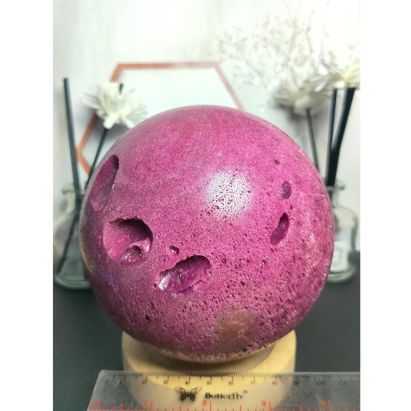 Batu Ruby Sphere UV Reactive (2)