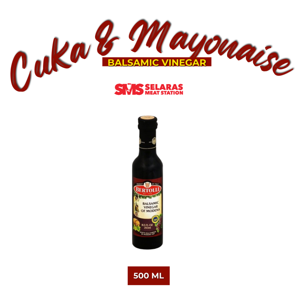 

Bertolli Balsamic Vinegar Cuka Masak 500 ml Tangerang Selatan