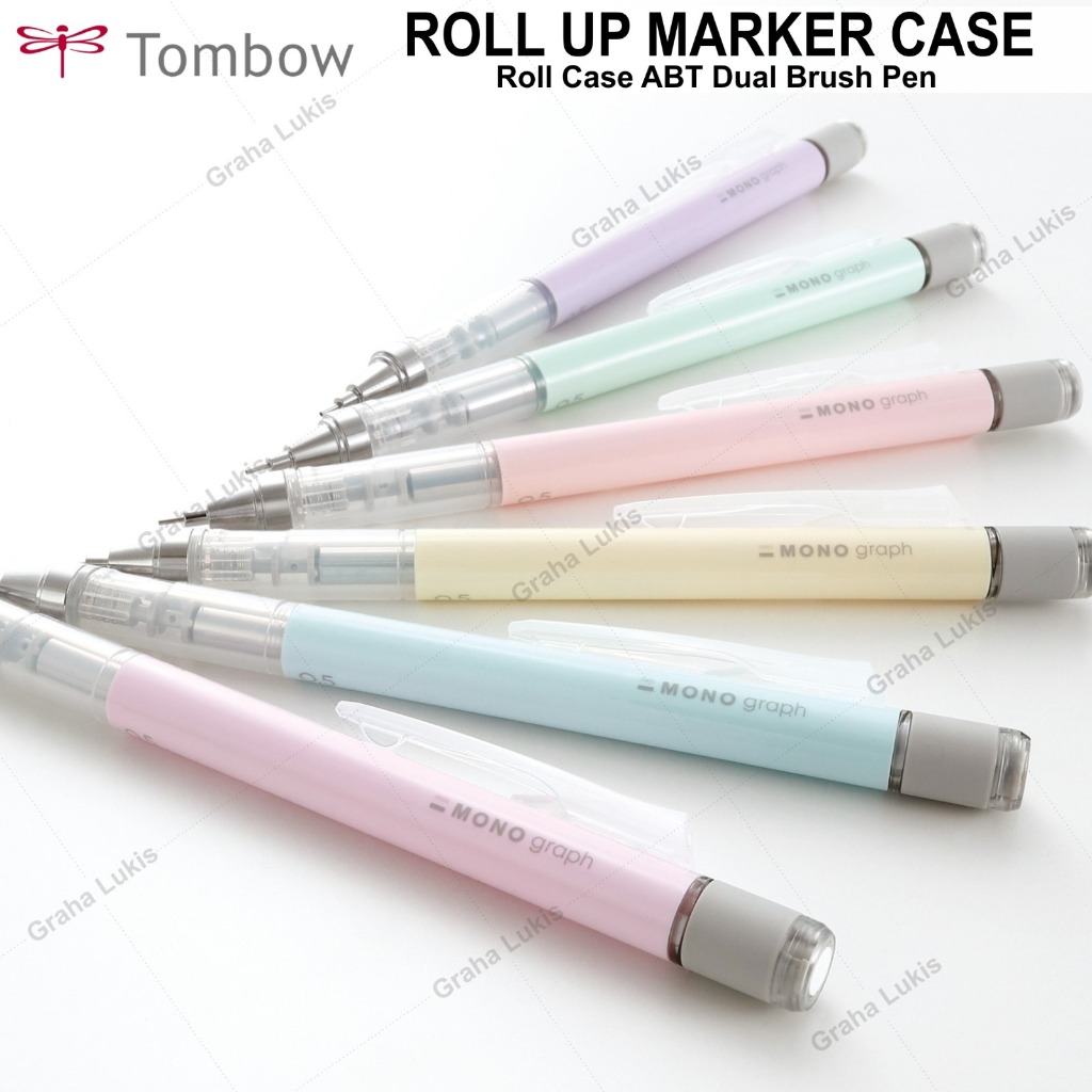 

RB Tombow Mono Graph Mechanical Pensil Warna Pastel 0.5mm - 0.3mm