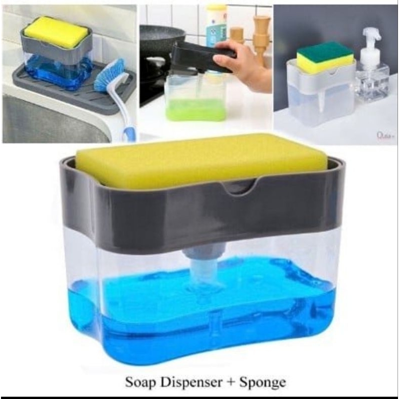 TEMPAT SABUN CUCI PIRING + SPON