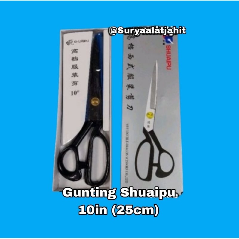 

Gunting Shuaipu 10in/25cm =rp65.000/1pcs