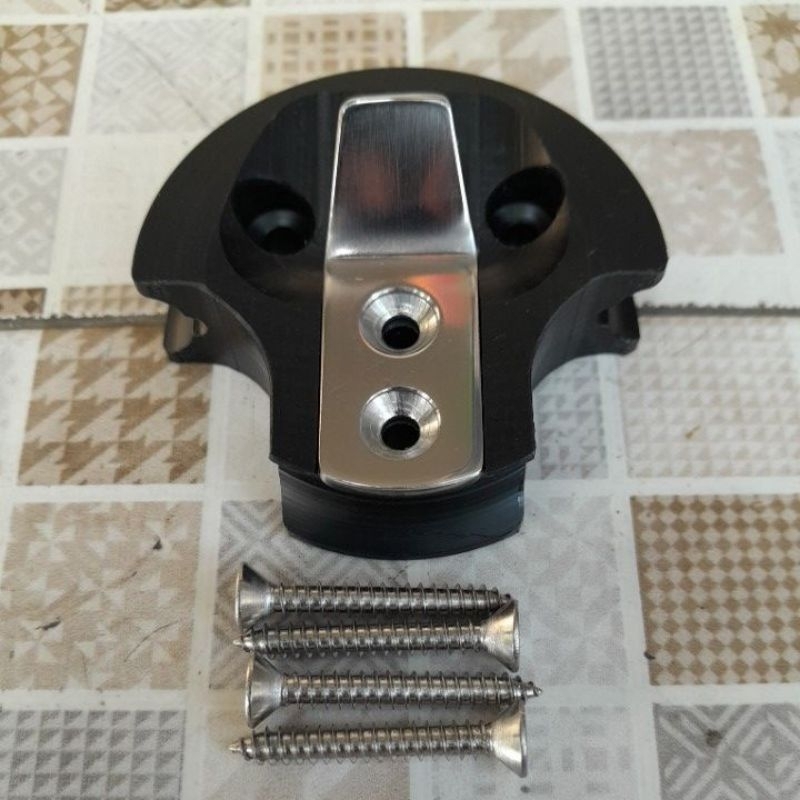 Stoper karet untuk speargun kayu