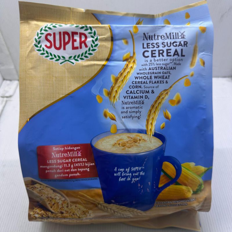 

Super Nutremill Less Sugar Cereal