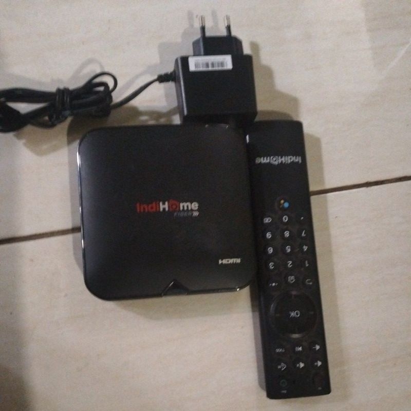 STB HG680.FJ(FULSET/ORIAN) kelengkapan unit adaptor remoti