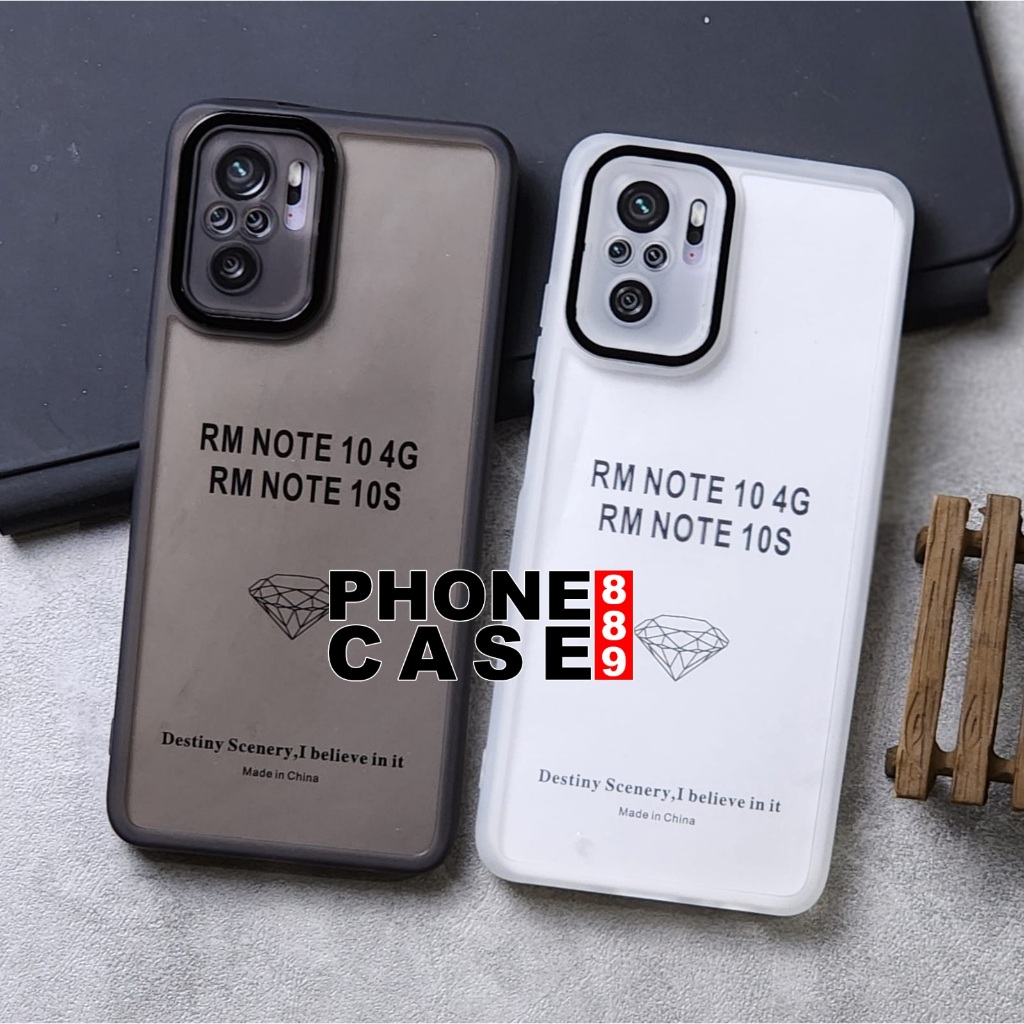 CASE REDMI NOTE 10 SOFT CLEAR LENS CAMERA CASE BENING REDMI NOTE 10