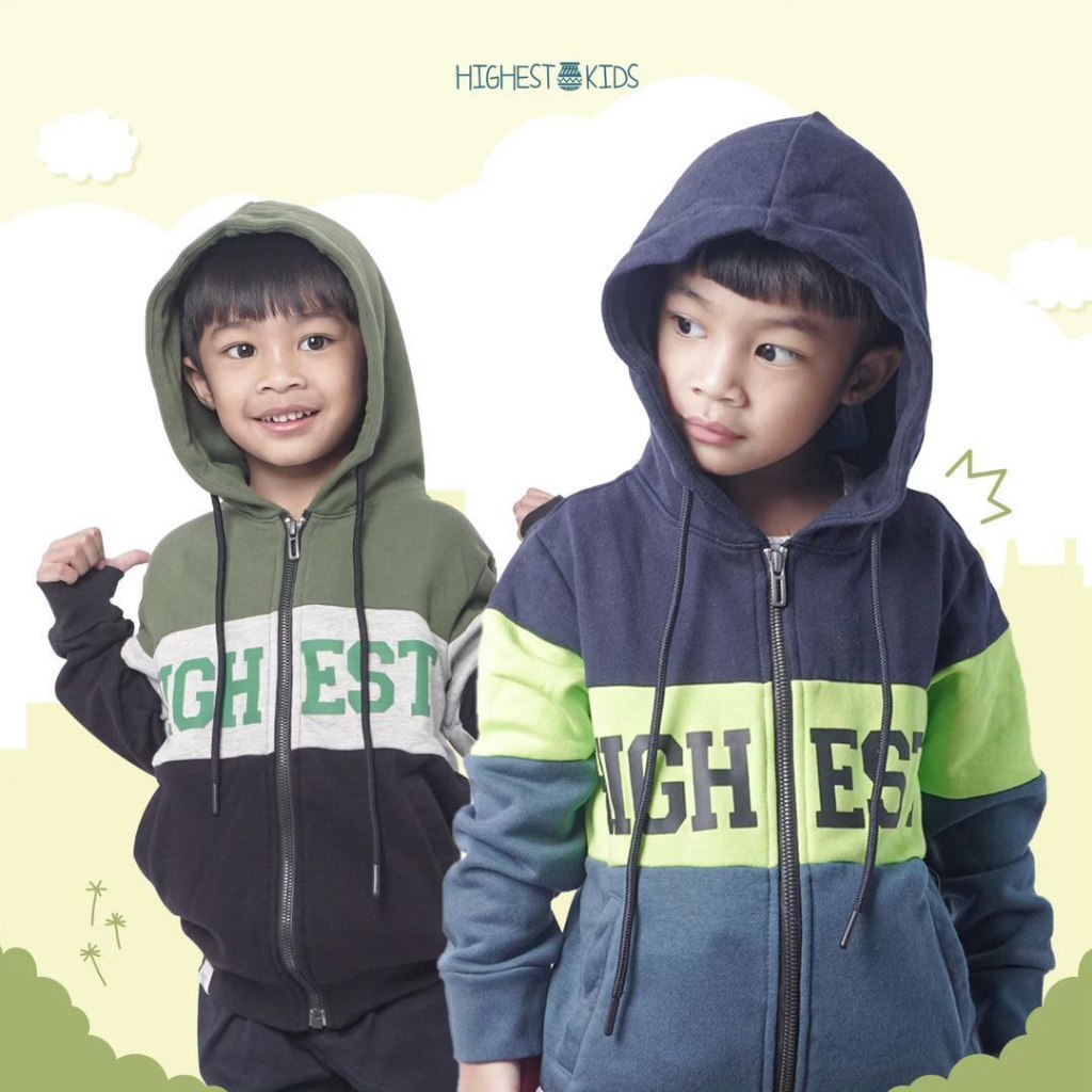 JACKET ANAK - JACKET HOODIE ANAK COWOK CEWEK JACKET TEBAL ANAK HOODIE RESLETING UNISEKS