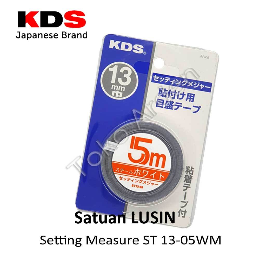 Meteran KDS Setting Measure ST 13-05WM / KDS MEASURING TAPE - JAPAN ( Satuan Lusin )