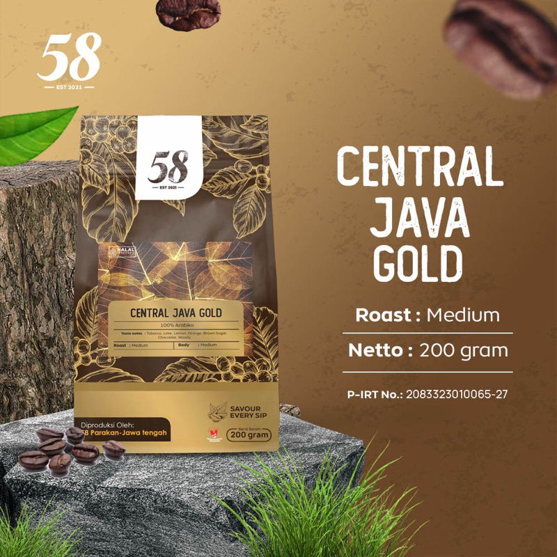 

Central Java Gold (100% Arabika Jawa Tengah)