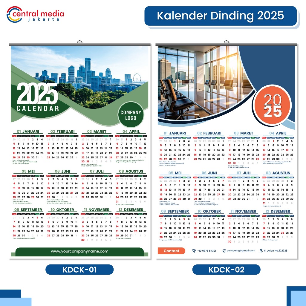 

Cetak Kalender Dinding 2025 Custom Foto Art Carton 260 Jepit Kaleng Lembaran
