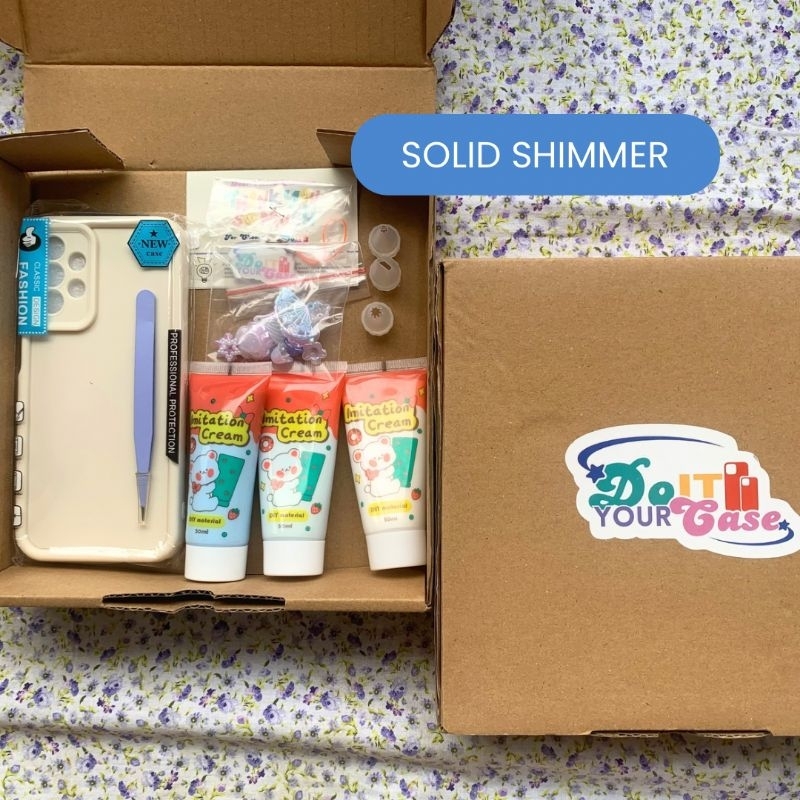 CASING DIY KIT SOLID SHIMMER | DECO CREAM CASE HP