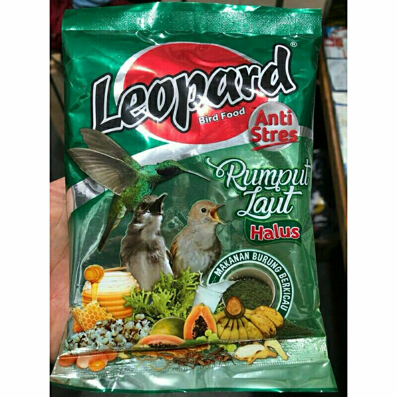 LEOPARD RUMPUT LAUT VOER LEOPARD PAKAN BURUNG BERKUALITAS CIBLEK / PLECI / CENDET DLL