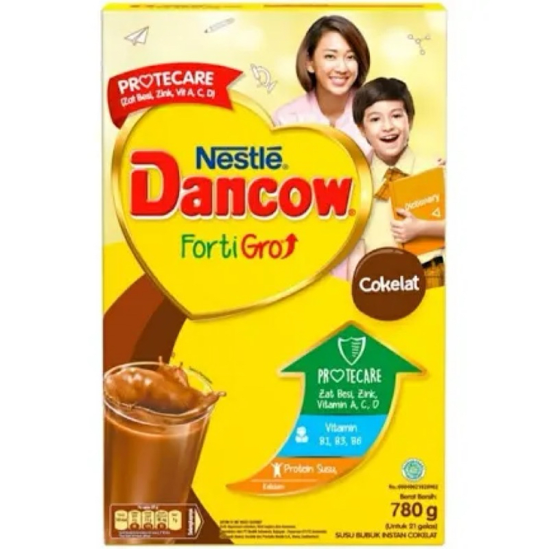 

Dancow Fortigro Cokelat Instan dan full Cream 780Gr