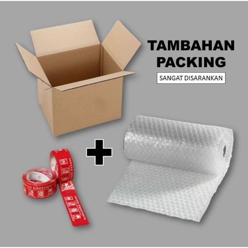 

Penambahan Packing Kardus Safety Lakban Fragile Keamanan