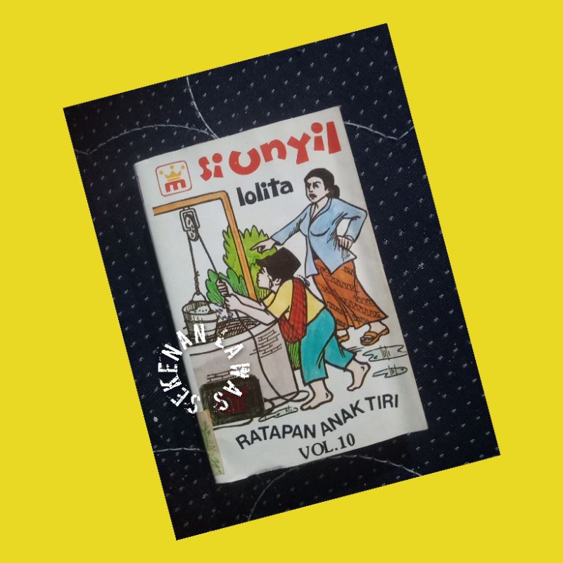 Kaset Cerita Anak Si Unyil - Ratapan Anak Tiri Vol.10 (Bagus)