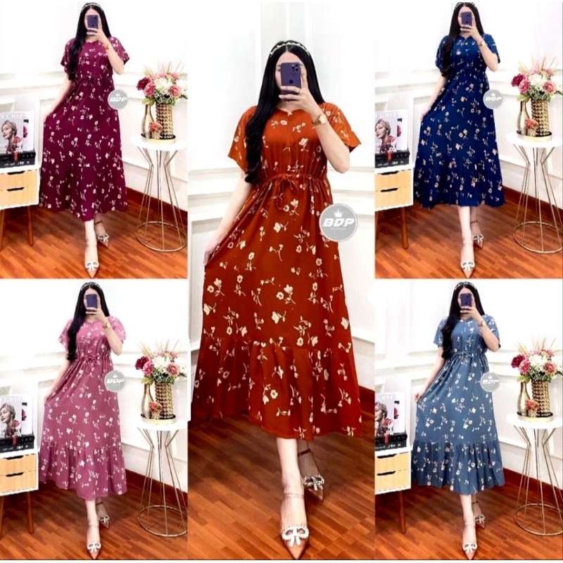 Daster wanita rayon busui - Daster serut kekinian - Daster kekinian - Daster viral - Daster