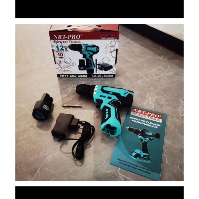 Bor Ces 12V Nrt Pro 320 DC Baterai 1 - Bor Baterai Nrt 12V 10MM