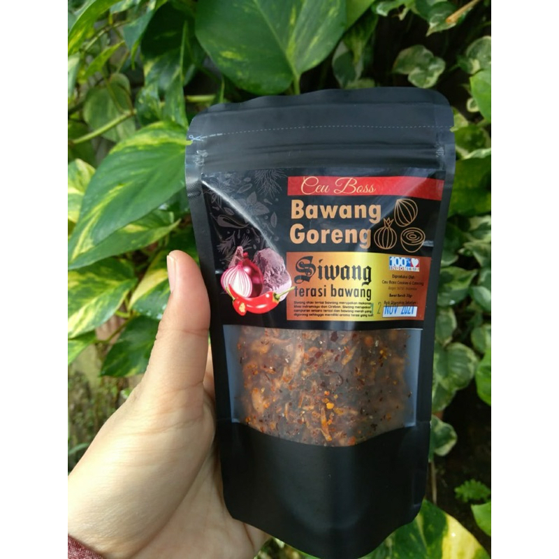 

Ceu Boss bawang goreng Terasi Bawang 50-250gr