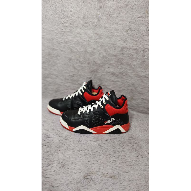 Sepatu Fila Cage Black Red  Original second