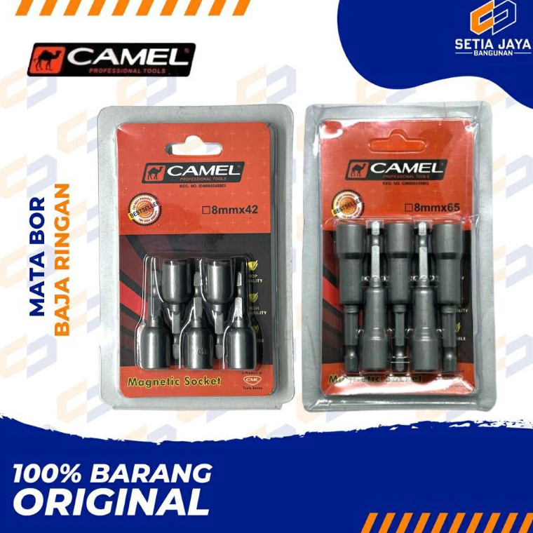 Mata Bor  Sok  Baut Baja Ringan Set Camel Magnet