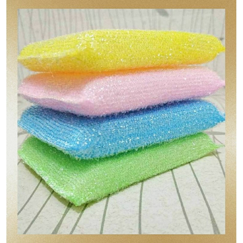 Spon Cuci Piring Busa Lapis Kain