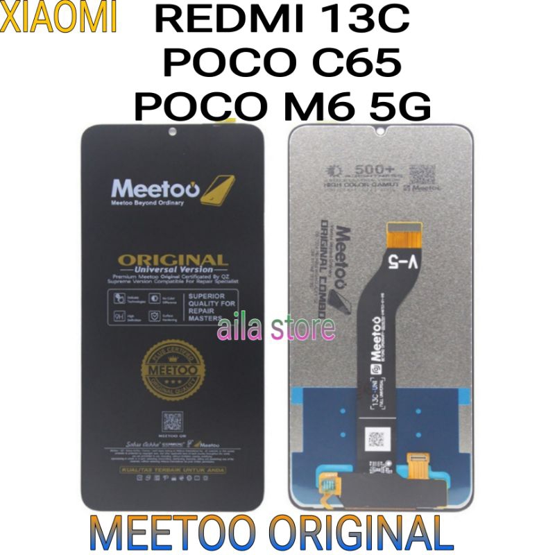 LCD XIAOMI REDMI 13C/POCO C65/POCO M6 5G 0RIGINAL MEET00 FULL SET