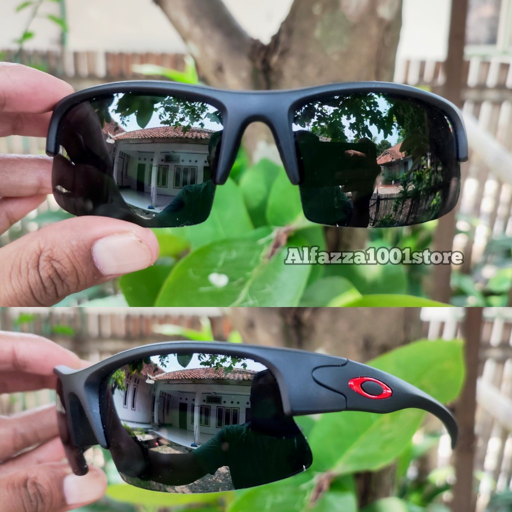 OVL4006SG - Kacamata Hitam Sport Safety Pria Bahan Full Plastik Kokoh Ngepres Anti Debu