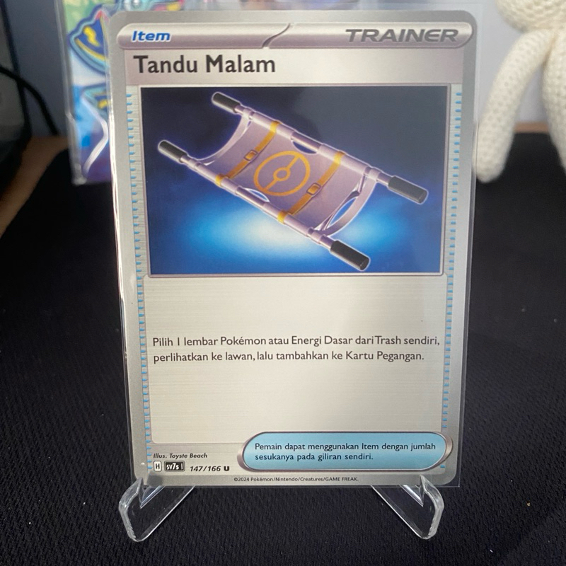 Tandu Malam Item Bimbingan Rasi Pokemon Indonesia TCG