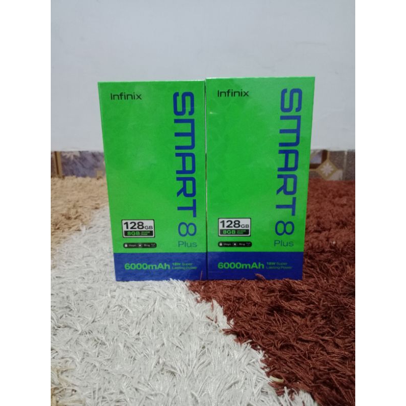 infinix smart 8 pro ram 8/128, new segel, (frees no repack)