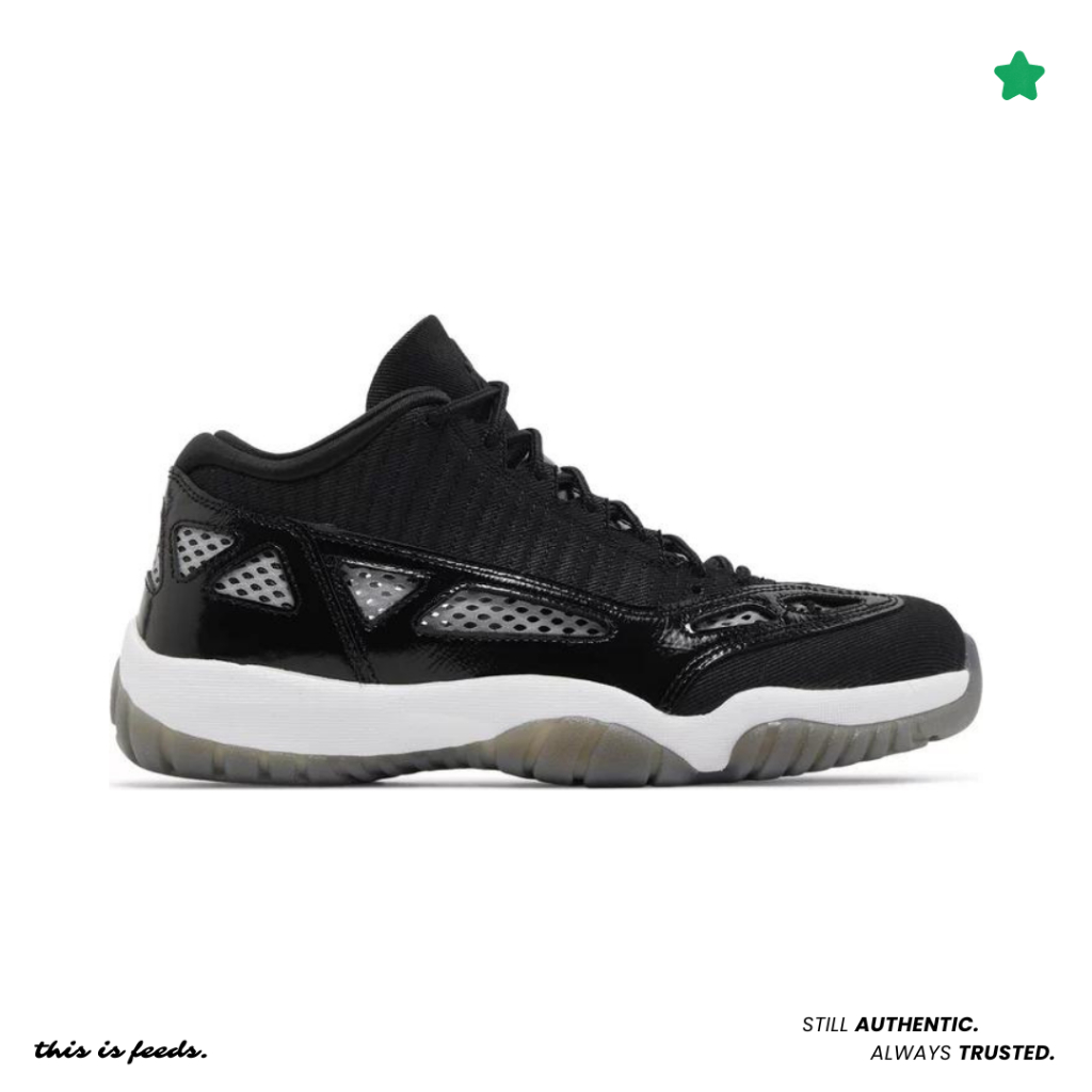 Air Jordan 11 Retro Low IE 'Black White'