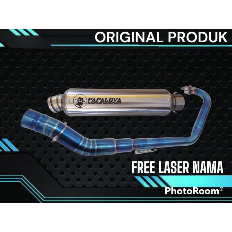 Knalpot racing r15 vixion cb150 cbr150 sonic satria fu mx king gsx dll ori Papalova