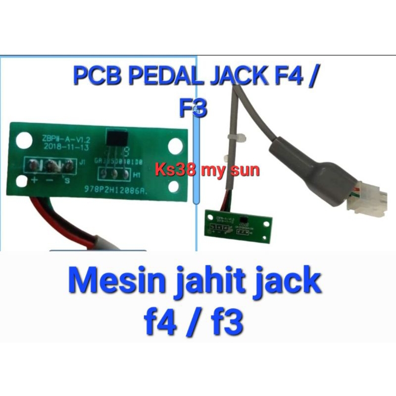 pcb mesin jahit jack f4 / f3
