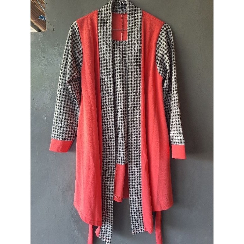 [PRELOVED] Blouse rompi nempel/ atasan wanita baju ibu