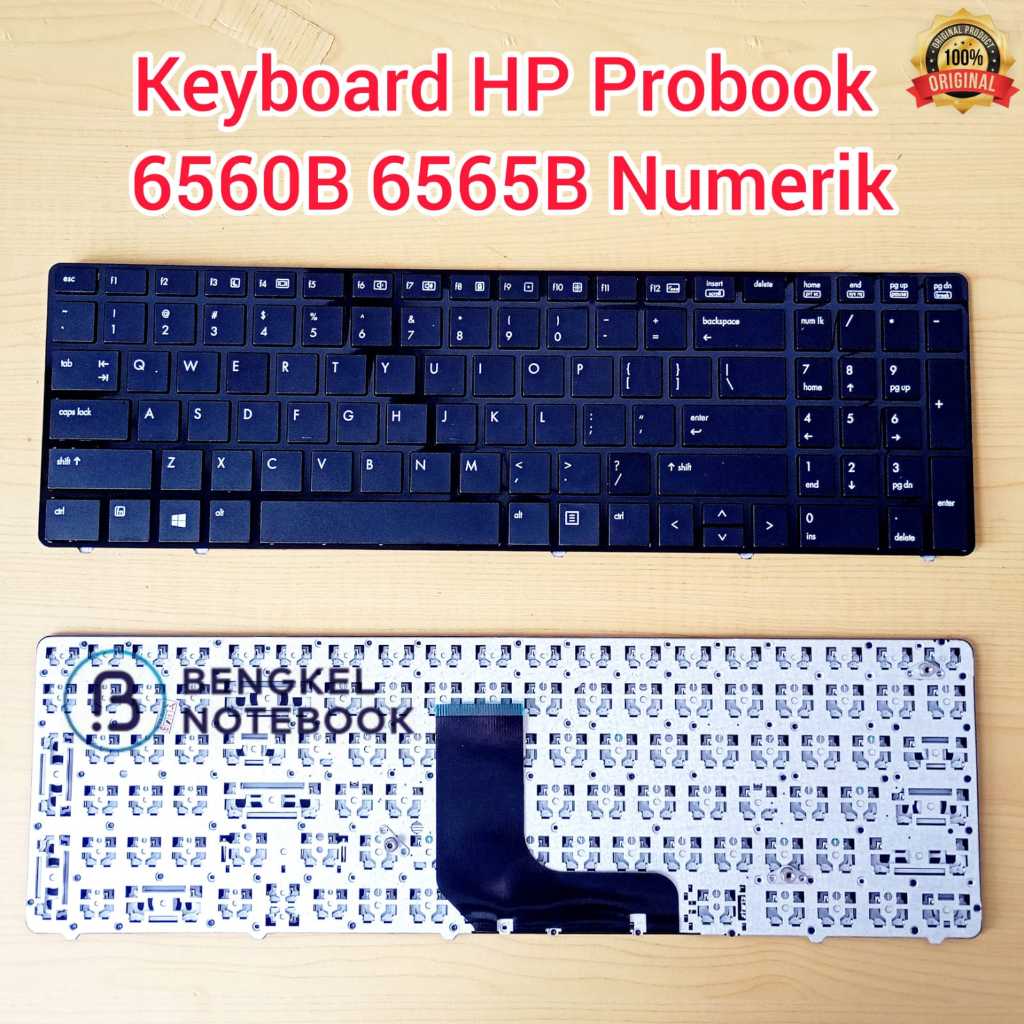 Keyboard HP Probook 6560B 6565B 6570B Numerik