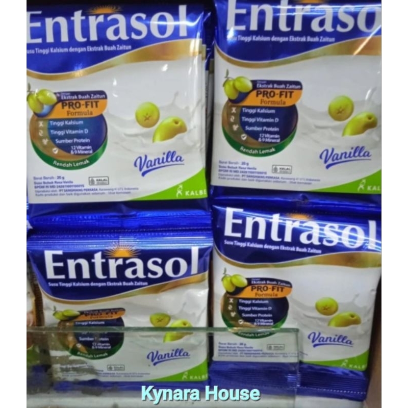 

Entrasol Susu Bubuk Pro-Fit 10x20gr (1 Dus isi 12 Renceng)